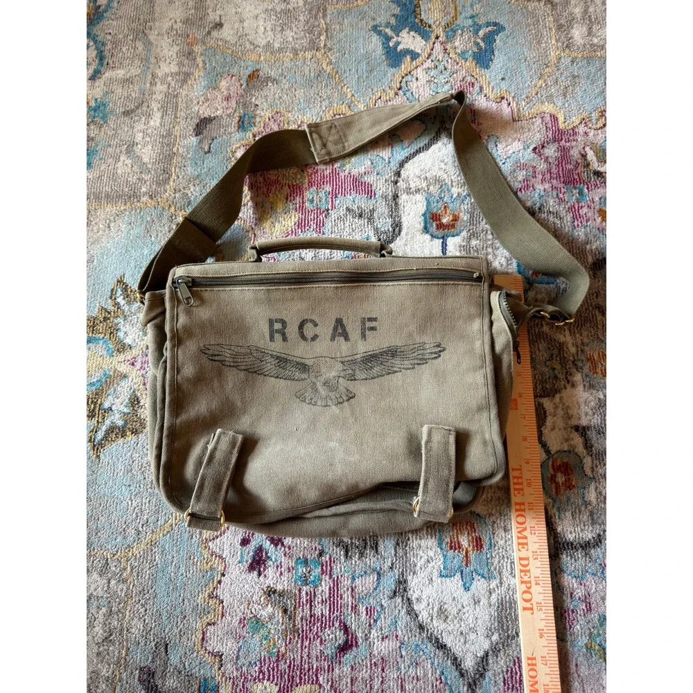 RCAF Messenger Bag Olive Drab Unisex Large